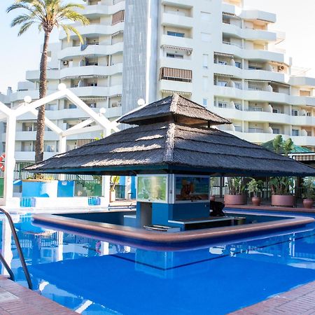 Benal Beach Suite Ii, Estudio Con Parque Acuatico Y Vistas Al Mar. Benalmadena Exterior photo