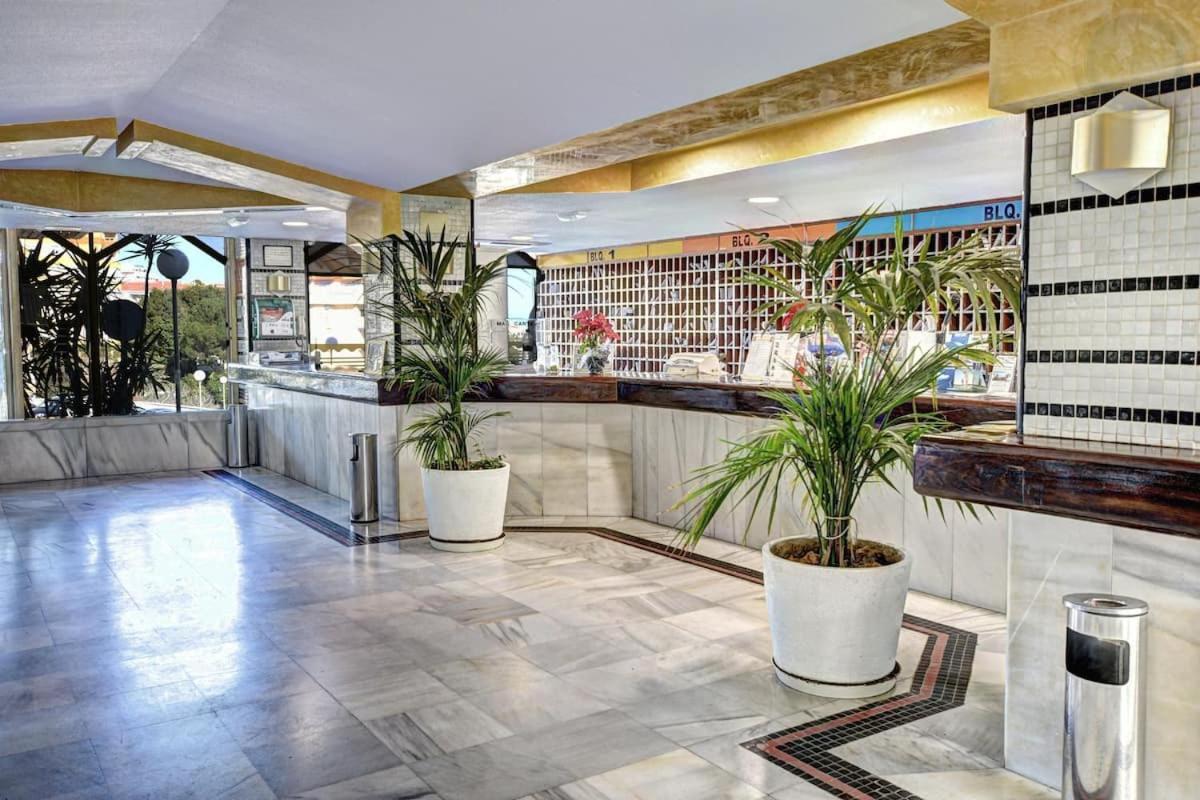 Benal Beach Suite Ii, Estudio Con Parque Acuatico Y Vistas Al Mar. Benalmadena Exterior photo