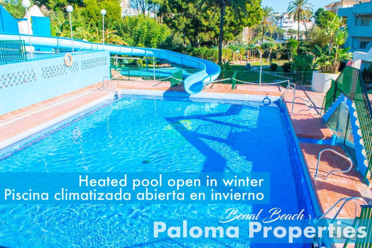 Benal Beach Suite Ii, Estudio Con Parque Acuatico Y Vistas Al Mar. Benalmadena Exterior photo