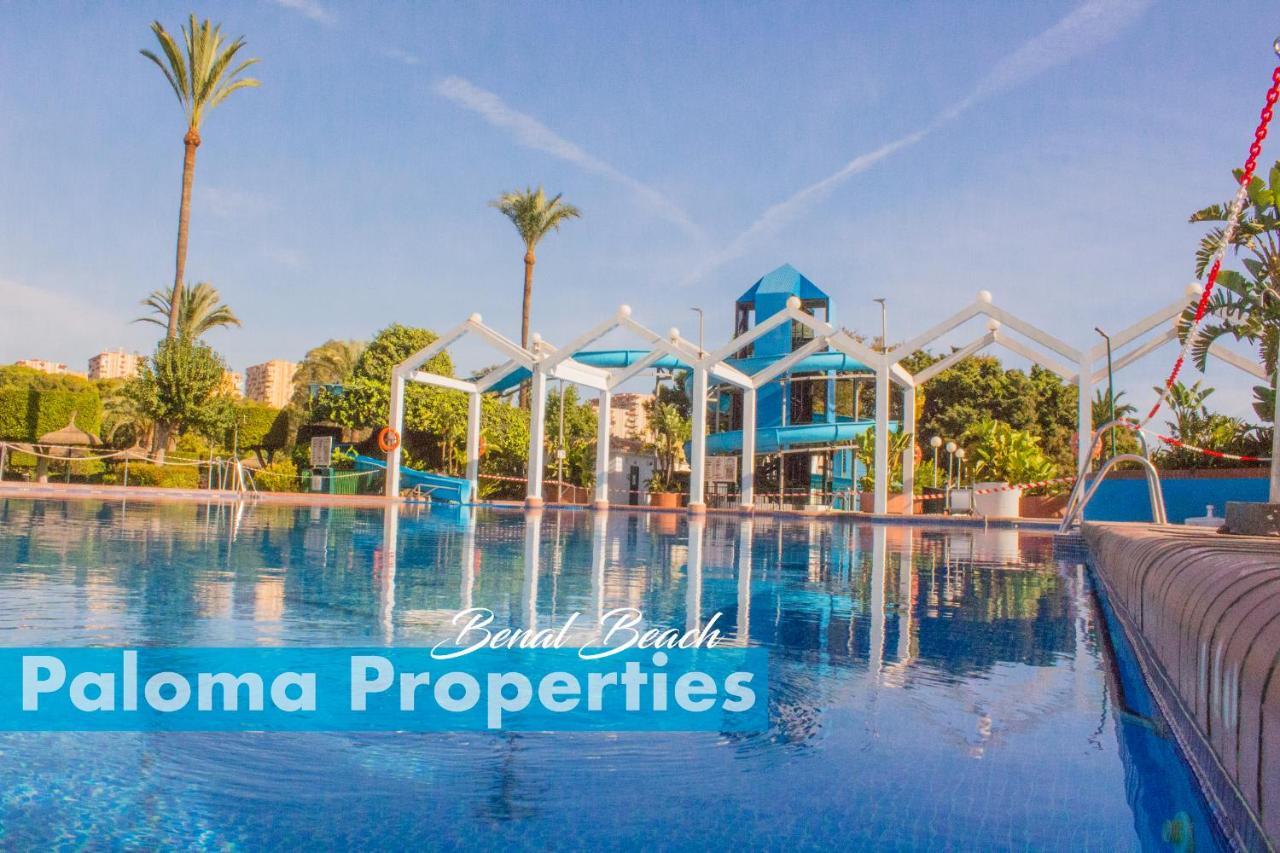 Benal Beach Suite Ii, Estudio Con Parque Acuatico Y Vistas Al Mar. Benalmadena Exterior photo