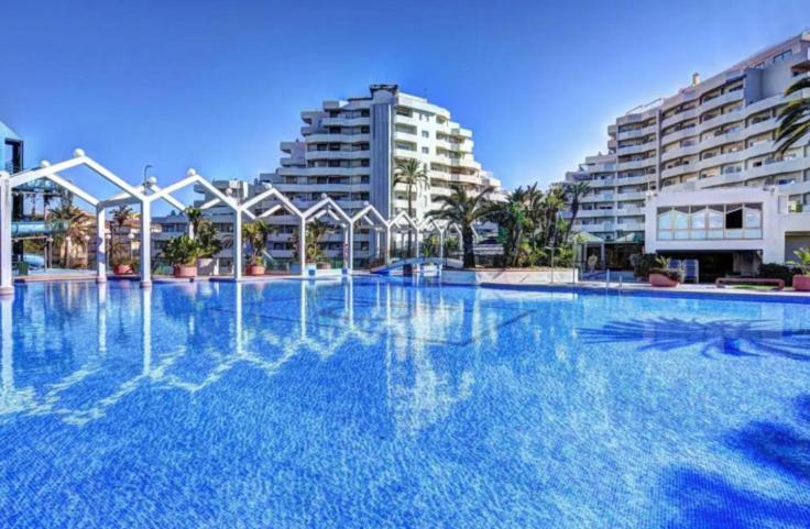 Benal Beach Suite Ii, Estudio Con Parque Acuatico Y Vistas Al Mar. Benalmadena Exterior photo